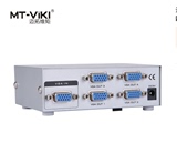 正品迈拓MT-1504 vga一分四分配器 vga电脑电视视频1进4出分频器