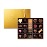 香港代购 godiva歌帝梵巧克力礼盒金装25颗装情人节生日礼物零食