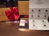 美国留学生代购GODIVA歌帝梵手工巧克力礼盒装情人节生日新年礼物