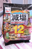 日本直邮 永谷园6种口味12袋 减盐 速食／即食味增汤