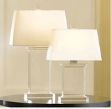 现代简约高档床头台灯创意温馨装饰水晶台灯北欧宜家客厅卧室台灯