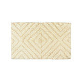 地垫门垫 进门手工布艺纯棉印度块毯新中式样板房地毯卫生间地垫