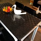 热茶几垫磨砂透明水晶板PVC圆桌垫定制包邮软玻璃桌布加厚防水隔