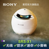 Sony/索尼 SRS-X1无线蓝牙音箱便携式扬声器迷你音响车载通话NFC