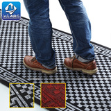 特价 新品 PVC复合地垫 艺术方格走廊/防滑防水地毯 定制裁剪