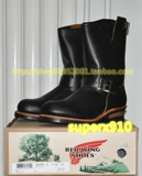 日本限定 Redwing 9268 黑色茶芯靴子D头 机车靴 日本代购包邮