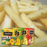 预售日本进口全球好吃的薯条卡乐比薯条三兄弟淡盐/海苔/酱油