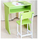 拉斐特 环保型儿童学习桌 写字台 学校培训课 单人课桌椅套件