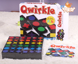 出口美国Qwirkle扣扣棋游戏棋 桌面游戏亲子互动早教益智木制玩具