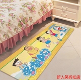 可爱卡通入门地垫门垫儿童卧室床前装饰脚垫进门地毯门口防滑长条