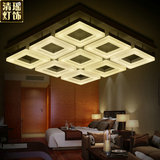 清瑶 LED吸顶灯客厅灯长方形创意个性卧室灯 亚克力过道灯灯饰