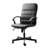 宜家IKEA 专业代购 托克尔转椅,办公椅 电脑椅 黑色 邦斯塔 黑色