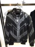 太平鸟男装 B2BC54414 2015冬款羊毛保暖夹克 正品代购 原价1680