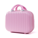 韩版可爱化妆箱小旅行箱迷你手提箱女箱包14寸小箱子拉杆行李箱