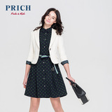 PRICH 2016春季新款女装 长袖休闲小西装女士短外套PRJK61201M