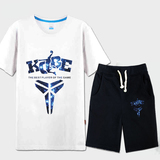 科比KOBE退役纪念短袖T恤夏装男士运动套装夏季学生篮球衣服队服