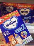 意大利代购 原装Mellin美林婴幼儿宝宝奶粉2段 1200g 二段