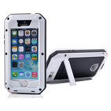iPhone5se手机壳防摔铠甲苹果5S金属边框保护套果五硅胶防尘新款