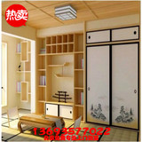 北京日式美居和室榻榻米 房阳台定做设计实木储物地台 书柜衣柜