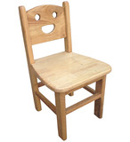 幼儿园定制厂家直销儿童小椅子木制椅实木原木靠背椅教师椅成人椅