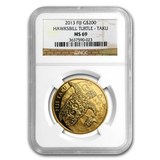 2013新西兰斐济海龟金币1盎司评级 NGC MS-69 Gold Fiji Taku现货