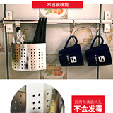 304不锈钢筷子筒 壁挂式筷子架 筷子笼收纳厨房置物架挂件筷笼子