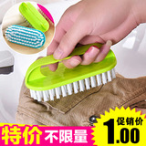 彩色多功能 软毛鞋刷子清洁洗衣刷子塑料板刷洗鞋刷批发