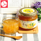 韩国 全南蜂蜜柚子茶580g 韩国进口  冲饮果酱 送白钢勺