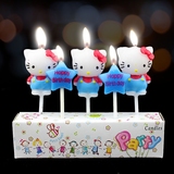 儿童生日蜡烛 kitty猫款蜡烛 蛋糕蜡烛 周岁生日布置装扮装饰用品