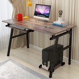 钢架木质板拼装简易台式电脑桌子可拆卸家用办公室写字台宿舍看书
