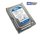 正品WD/西数 320G台式机硬盘7200转蓝盘单碟薄盘SATA2支持监控