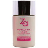 专柜正品ZA凝致亲颜粉底液30ml52彩妆遮盖定妆保湿