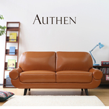 北欧宜家日式韩式风格创意小户型客厅双人二人PU皮艺沙发组合躺椅