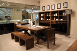 北欧宜家餐厅餐桌椅组合多功能家具办公桌子大班台纯实木客厅茶几