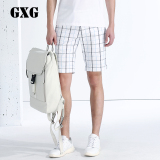 GXG[特惠]男装 夏装 男士时尚修身斯文白色休闲短裤潮#42122047