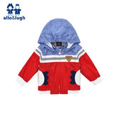 allolugh阿路和如韩国童装春款新品男童外套休闲时尚防风男童夹克