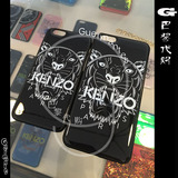【G巴黎代购】KENZO 大虎头眼睛手机壳iphone6 6s 6plus 圣诞限量