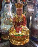 地藏菩萨像地藏王佛像 大愿地藏王菩萨佛像12英寸30厘米树脂鎏金
