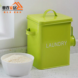 台湾Orange厨房米桶储物盒 日本储米箱洗衣粉收纳盒大号有盖包邮