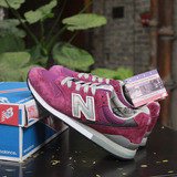 miracle New Balance 美产 NB M996PU 3M反光经典复古跑鞋 女鞋紫