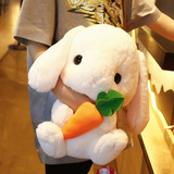 垂耳兔公仔毛绒玩具折耳兔宝宝布娃娃抱枕生日礼物女生小兔子玩偶