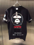 AAPE【澳门代购】A  aape x pac-man 15秋男 猿人头吃豆人短袖T恤