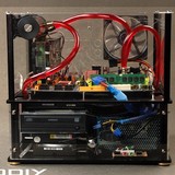 DIY双层水冷透明机箱 台式服务器水冷机箱 电脑ATX大板主机箱