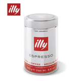 Illy意利 意大利进口 意式浓缩 中度烘焙咖啡粉无糖 250g