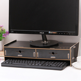 特价电脑键盘置物架多功能办公桌面收纳架整理架创意装饰架隔板