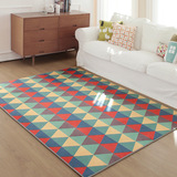 简约现代韩式几何三角形地毯客厅卧室满铺大毯子茶几飘窗长条耐磨