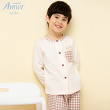 AIMER Kids爱慕儿童专柜正品甜梦泰迪—男孩家居长裤AK242921