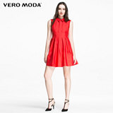 Vero Moda2016新品衬衣无袖纯色A字版型夏季连衣裙31627A010