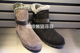 西村名物2015年冬季新品X254S41061专柜正品代购短靴平底圆头女鞋