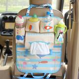 韩国最新宝宝实用多功能保温奶瓶车载挂包袋汽车座椅背收纳置物袋